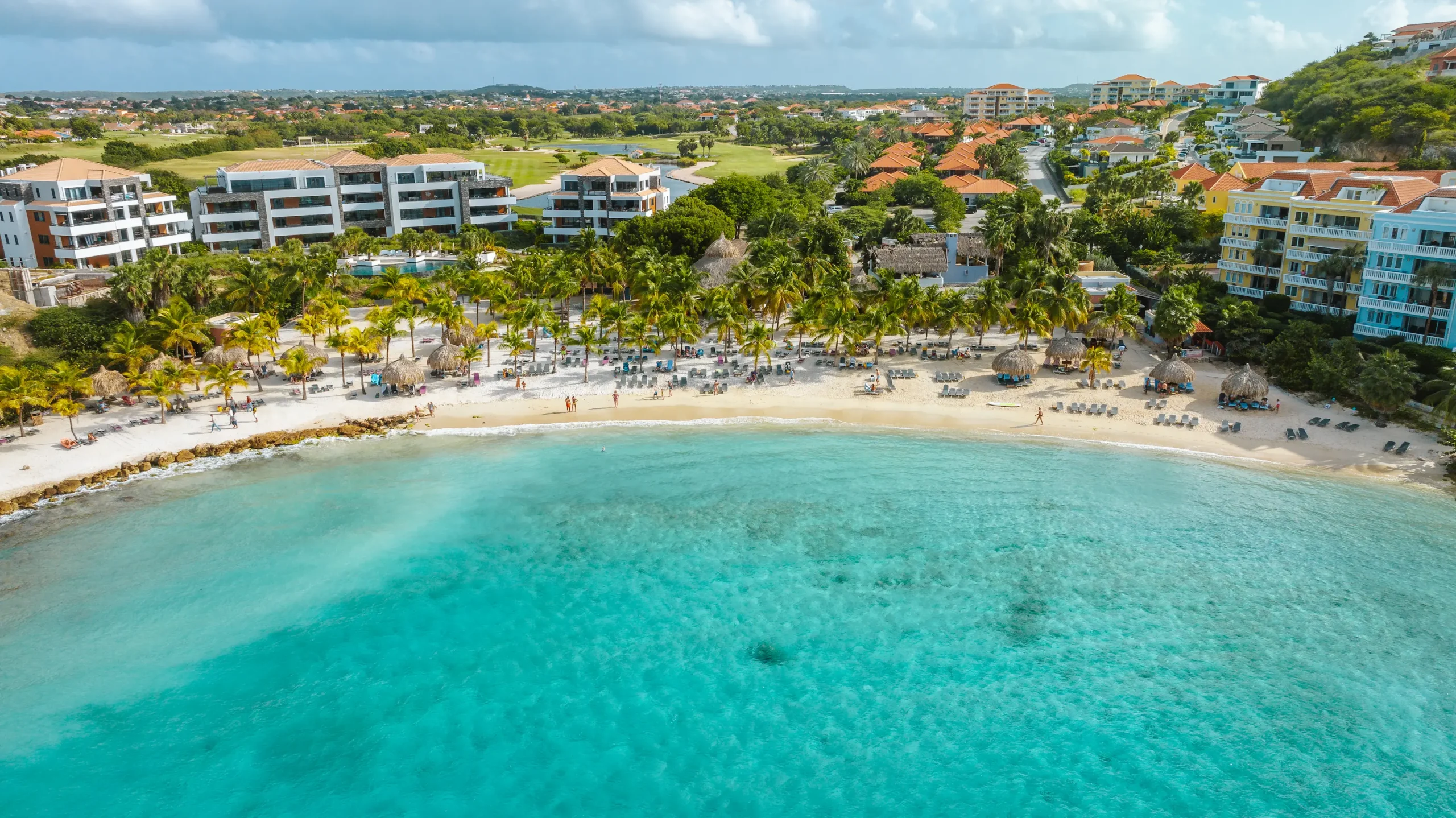 Blue Bay top view