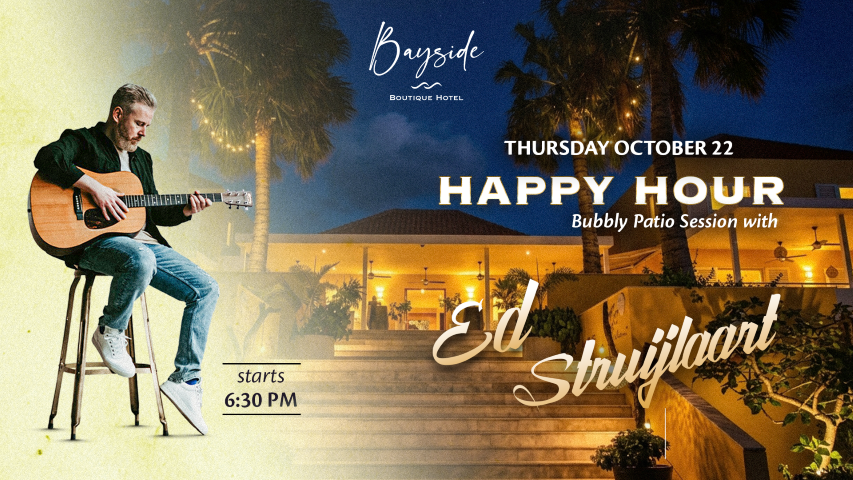 Blue Bay Curaçao Golf & Beach Resort | Bayside Happy Hour: Special Edition with Ed Struijlaart